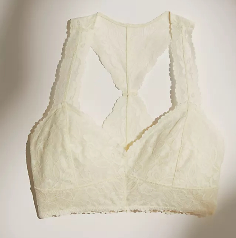 🆕️ Free People 'Galloon Lace Racerback' Bralette - Picture 7 of 12
